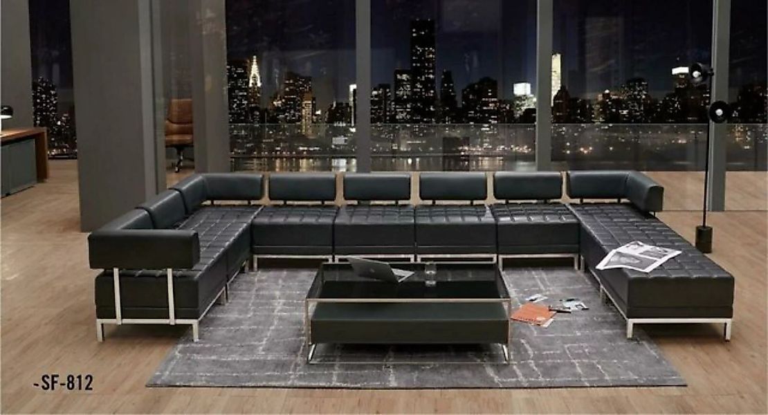 JVmoebel Ecksofa Sofa U Form Sofa Couch Polster Garnitur Wohnlandschaft Des günstig online kaufen