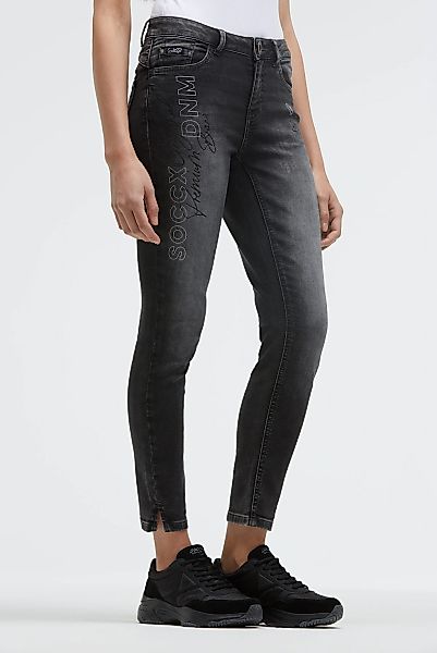 SOCCX Slim-fit-Jeans mit verkürztem Bein günstig online kaufen