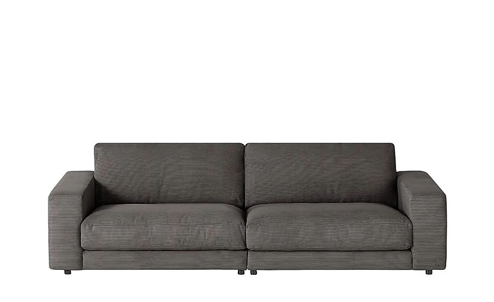 Jette Home Sofa Cord Sila ¦ grau ¦ Maße (cm): B: 250 H: 85 T: 127.0 Polster günstig online kaufen