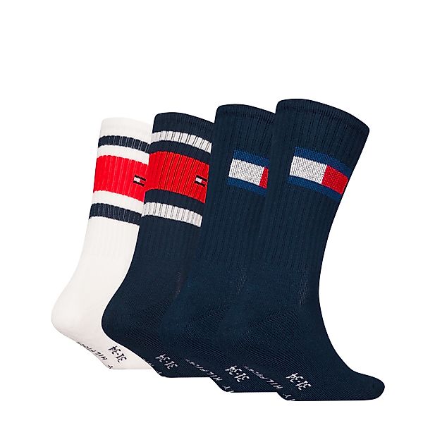 Tommy Hilfiger Socken "TH KIDS SOCK 4P FLAG & SPORT STRIPE ECOM" 4 Paar, mi günstig online kaufen
