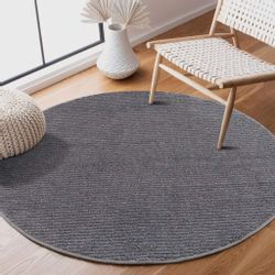 Carpet City Teppich Friseé-Teppich FANCY900, rund, günstig online kaufen