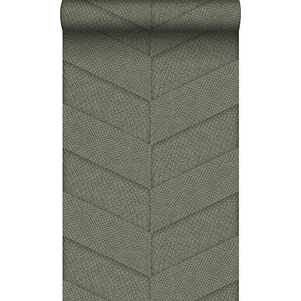 Origin Luxury Wallcoverings Tapete Fliesenmuster Mit Schlangenhaut Motiv Ol günstig online kaufen