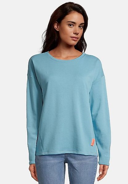 salzhaut Longpullover RUFFEL Damen normale Passform günstig online kaufen