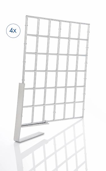 Ruco Regalelement "Regalbodenteiler" 4 Stk. tlg. Stapelhilfe, einfach einkl günstig online kaufen