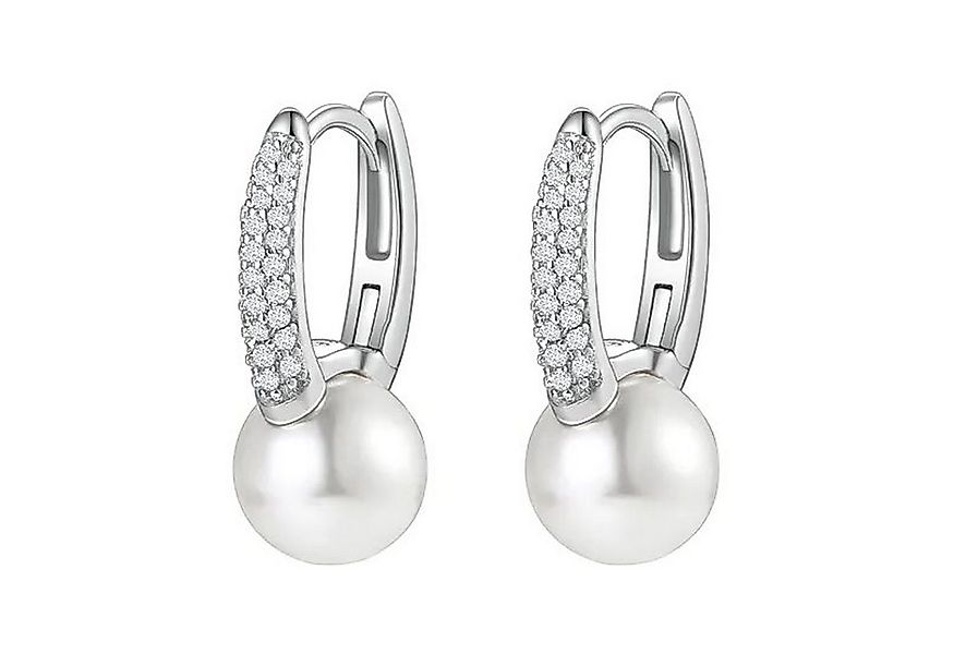KARMA Perlenohrringe Ohrringe Perlen Silber925 Süßwasserperle Damenohrringe günstig online kaufen