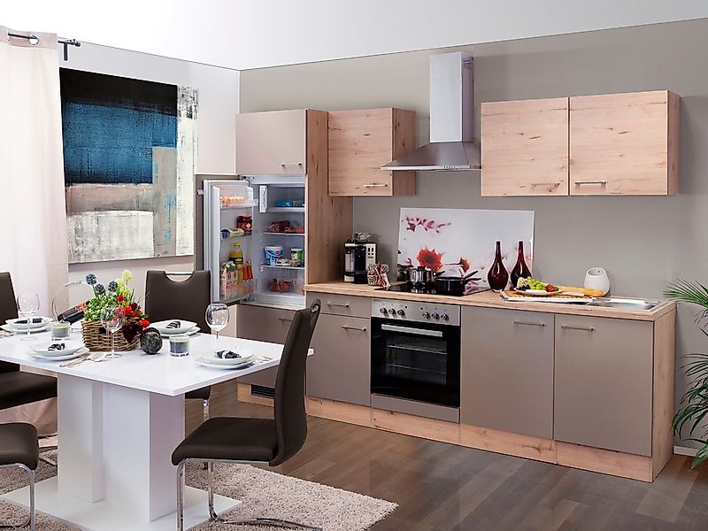 Flex-Well Küche "Riva", Gesamtbreite 270 cm, mit und ohne E-Geräte lieferba günstig online kaufen