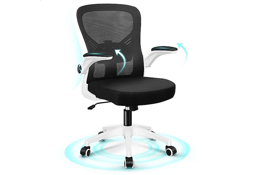 ALFORDSON Bürostuhl Ergonomischer, verstellbare Lendenwirbelstütze, (1 St), günstig online kaufen