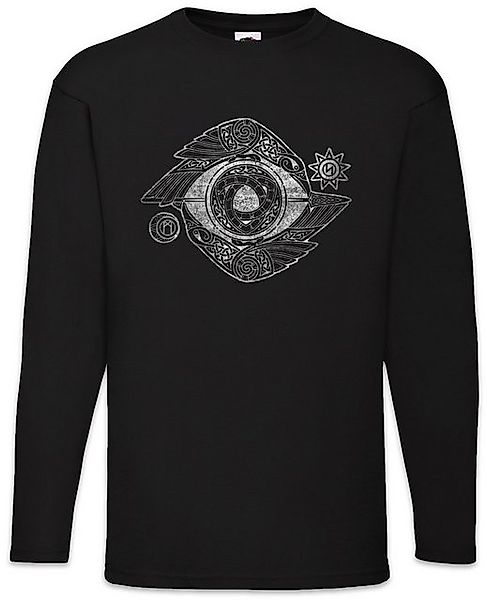 Urban Backwoods Langarmshirt Odin Eye Langarm T-Shirt Odhin Auge Walhalla R günstig online kaufen