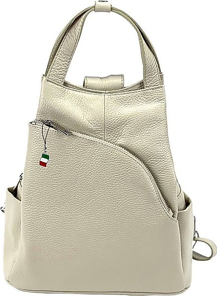 FLORENCE Cityrucksack Florence Rucksack Damen Echtleder, Damen Leder Cityru günstig online kaufen