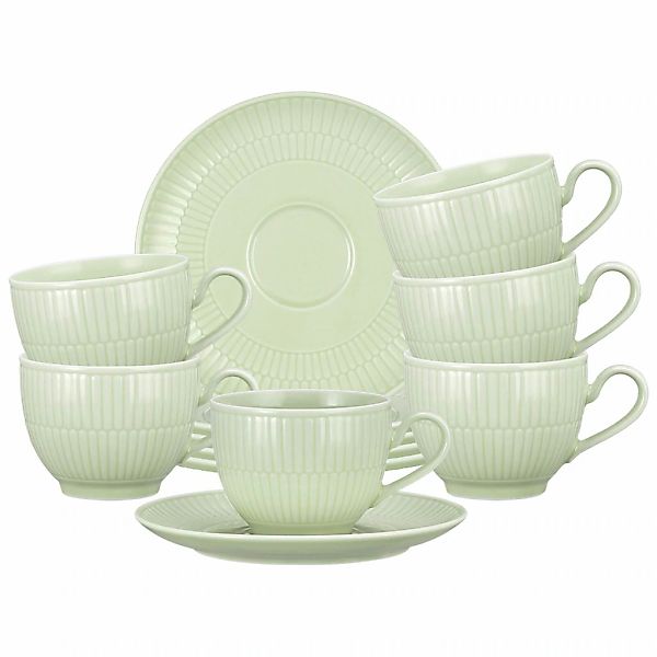 Seltmann Weiden Tasse "Kaffeetassen mit Untertassen Amina 250 ml 6er Set" günstig online kaufen