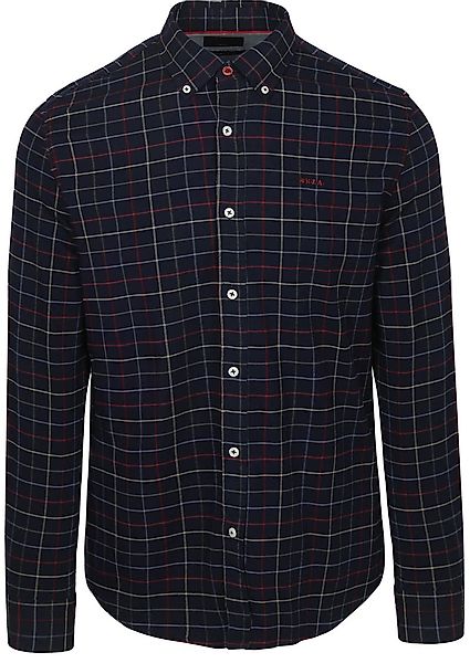 NZA Shirt Bruce Waihi Light Flannel Check Icon Navy - Größe XL günstig online kaufen