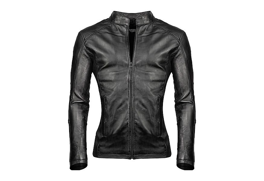 PAULGOS Lederjacke Herren Jacke Übergangsjacke Biker Look 100% Echtleder D3 günstig online kaufen