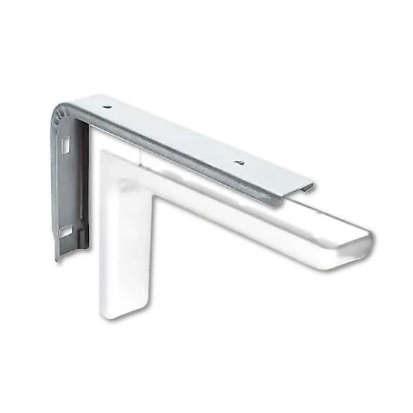 SOTECH Regalkonsole Regalbodenträger mit Abdeckung Größe 24 cm Weiß günstig online kaufen