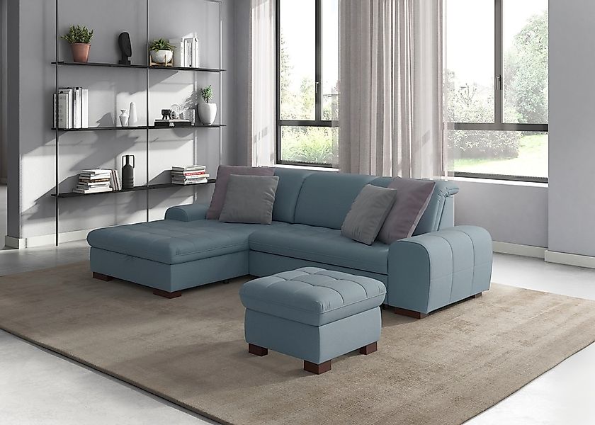 sit&more Ecksofa "Luxor L-Form" wahlweise mit Bettfunktion, Bettkasten und günstig online kaufen