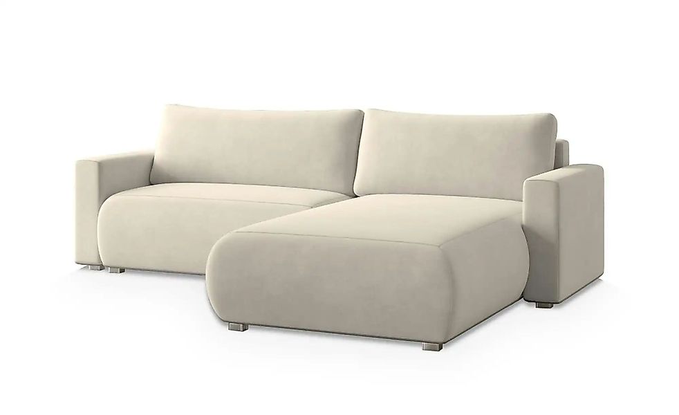 MASSENO Ecksofa  Turin ¦ creme ¦ Maße (cm): B: 265 H: 83 Polstermöbel > Sof günstig online kaufen