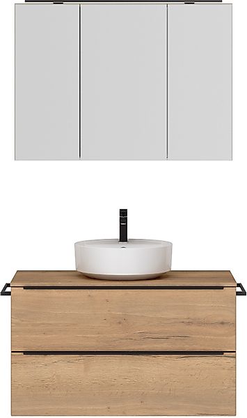 nobilia Badmöbel-Set "Alvene", (2 St., vormontiert, mit Soft-Close), inkl. günstig online kaufen