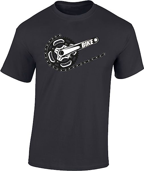 Baddery Print-Shirt Fahrrad T-Shirt: "Bike" - günstig online kaufen
