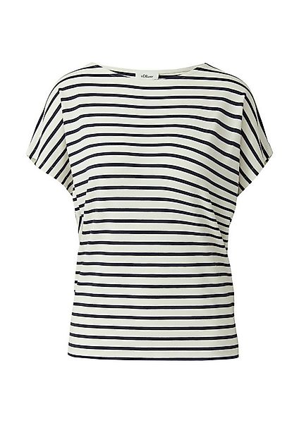 s.Oliver Kurzarmshirt Sommershirt mit grafischem Muster günstig online kaufen