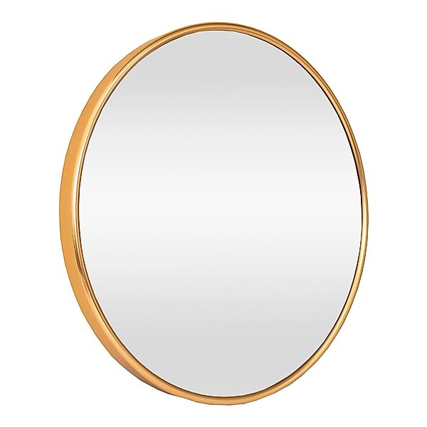 en.casa Wandspiegel, »Ordona« Hängespiegel Ø60cm Gold günstig online kaufen