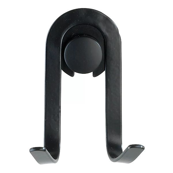 WENKO Wandhaken Classic Plus Black mit Vacuum-Loc® Adapter, Befestigen ohne günstig online kaufen