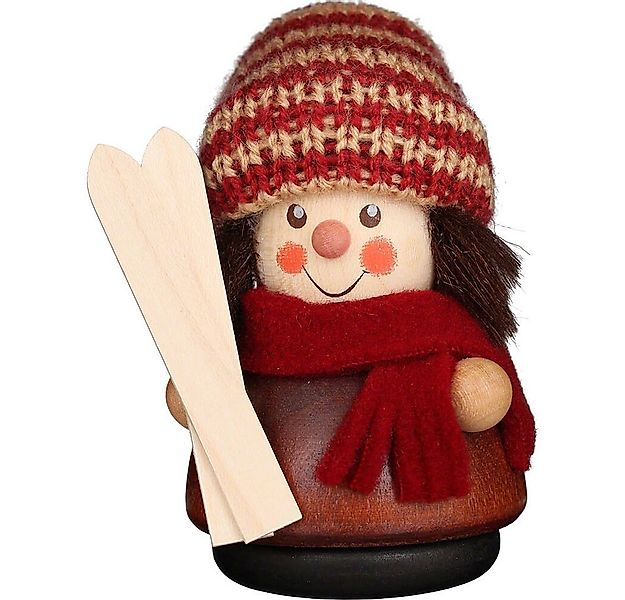 Christian Ulbricht Dekofigur Wackelmännchen Skifahrer natur (8cm) von Chris günstig online kaufen