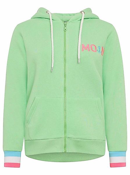 Zwillingsherz Kapuzensweatjacke Hoodiejacke Moin" Mit Kapuze günstig online kaufen