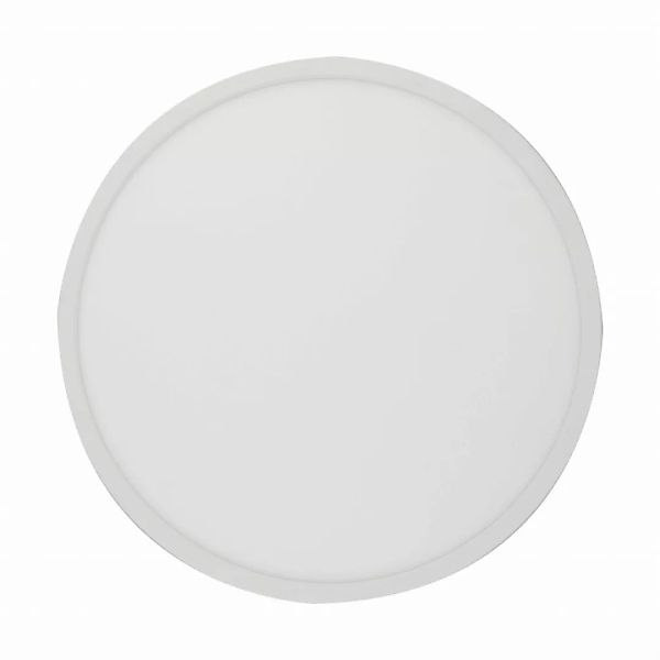 LED-Panel Aqua, Ø 50 cm, weiß, Metall/Kunststoff CCT dimmbar günstig online kaufen