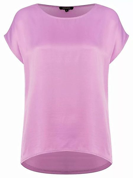Shirt mit Satinfront, summer lavender, Sommer-Kollektion günstig online kaufen