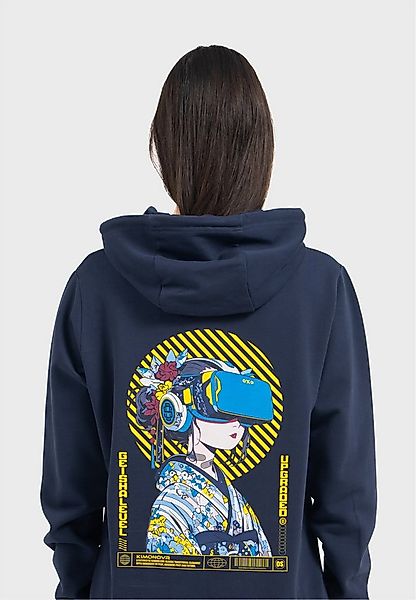 Oldskull Kapuzensweatshirt Asian Virtual Logo Graphic Traditionelles fernös günstig online kaufen