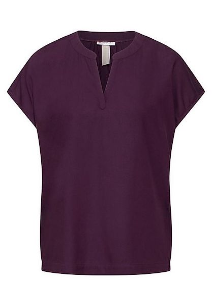 STREET ONE Blusentop QR Shirtblouse w splitneck sol günstig online kaufen