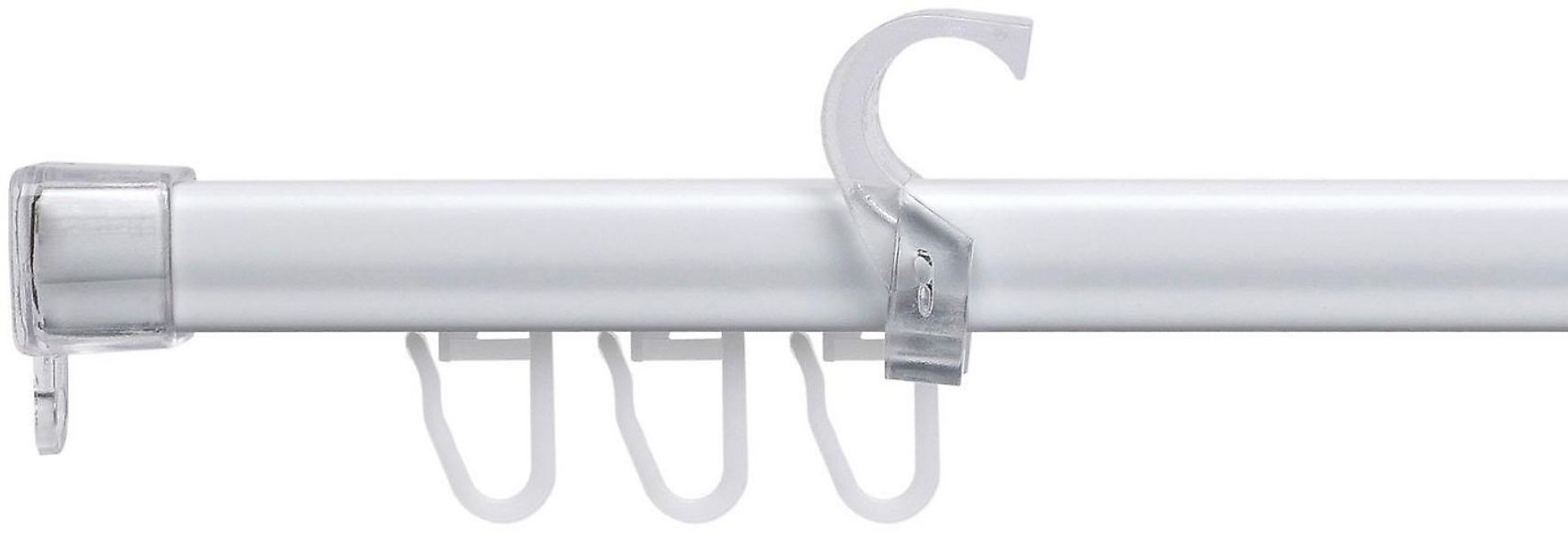 Liedeco U-Schiene U-STORELAU01GS, 1-läufig, Fixmaß, Metall günstig online kaufen