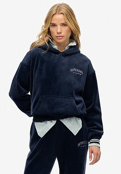 Superdry Kapuzensweatshirt COUNTRY CLUB VELOUR RELAX HOOD günstig online kaufen