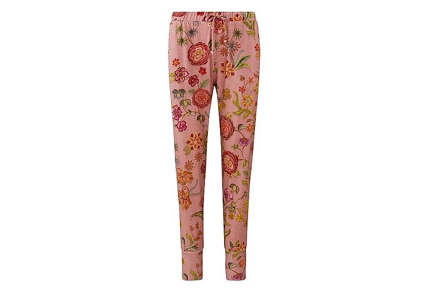 PiP Studio Relaxhose Bobien Long Trousers Flower mit seitlichen Einschubtas günstig online kaufen