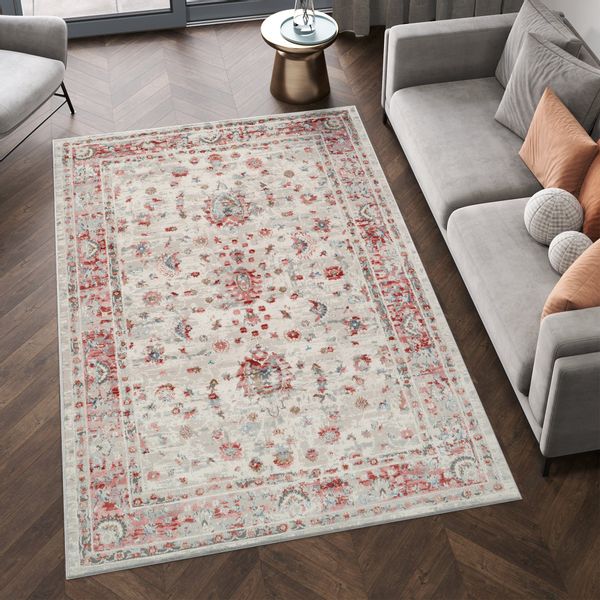 Tapiso Teppich RETRO, rechteckig, Höhe: 9 günstig online kaufen