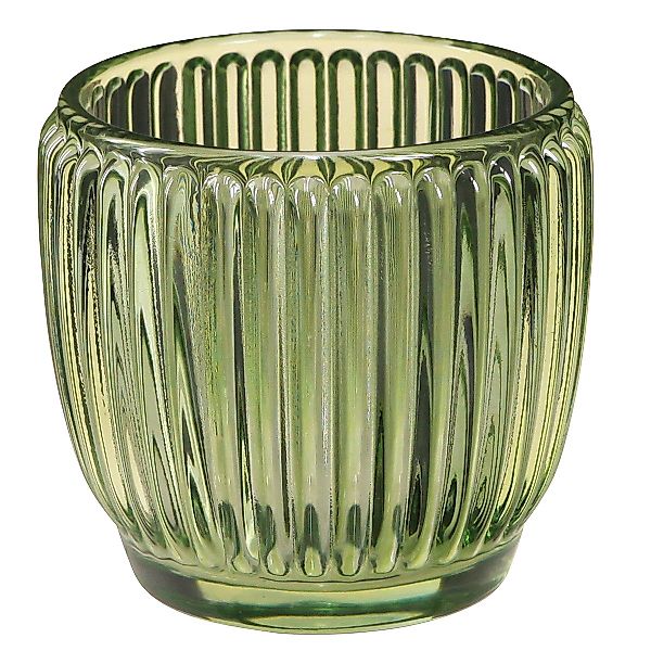 Viana Tischvase Retro Glas Windlicht Teelichthalter günstig online kaufen