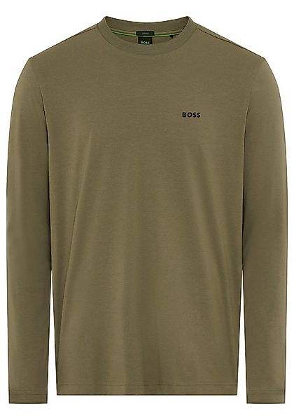 BOSS GREEN Langarmshirt Tee Long mit Rundhalsausschnitt günstig online kaufen