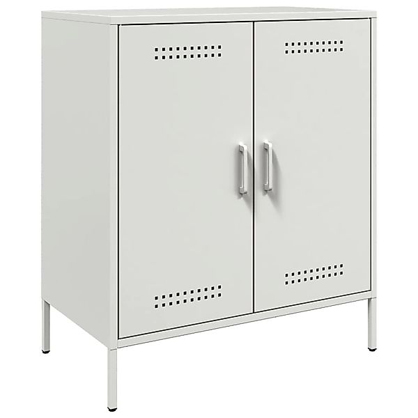vidaXL Sideboard Weiß 68x39x79 cm Stahl 842981 günstig online kaufen