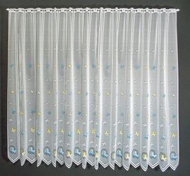 Gardinen Kranzusch Scheibengardine Schmetterlinge, Stangendurchzug, transpa günstig online kaufen