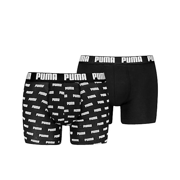 PUMA Boxershorts "PUMA MEN EVERYDAY LOGO PRINT BOXERS 2P" 2er Pack, 1x uni günstig online kaufen