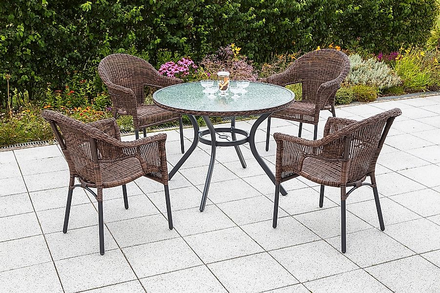 MERXX Gartentisch »Ravenna« für den Balkon geeignet, Ø 100 cm günstig online kaufen