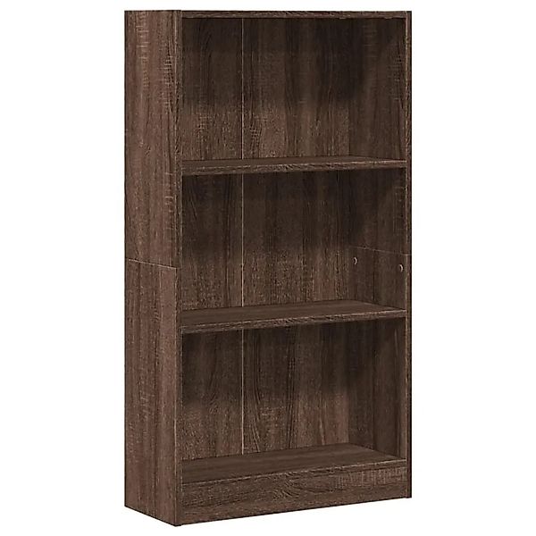 vidaXL Bücherregal Braun Eichen-Optik 60x24x109 cm Holzwerkstoff 857809 günstig online kaufen