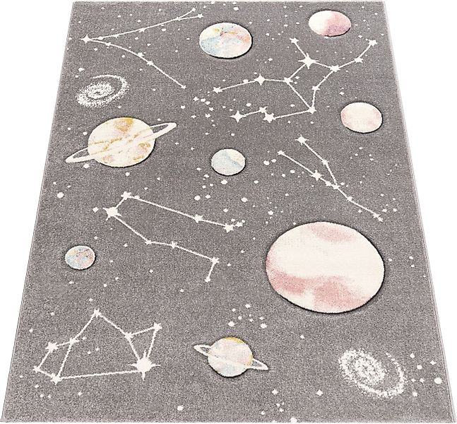 Paco Home Kinderteppich Cosmo 347, rechteckig, günstig online kaufen