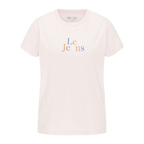 Lee Seasonal Logo Kurzärmeliges T-shirt L Pale Lilac günstig online kaufen