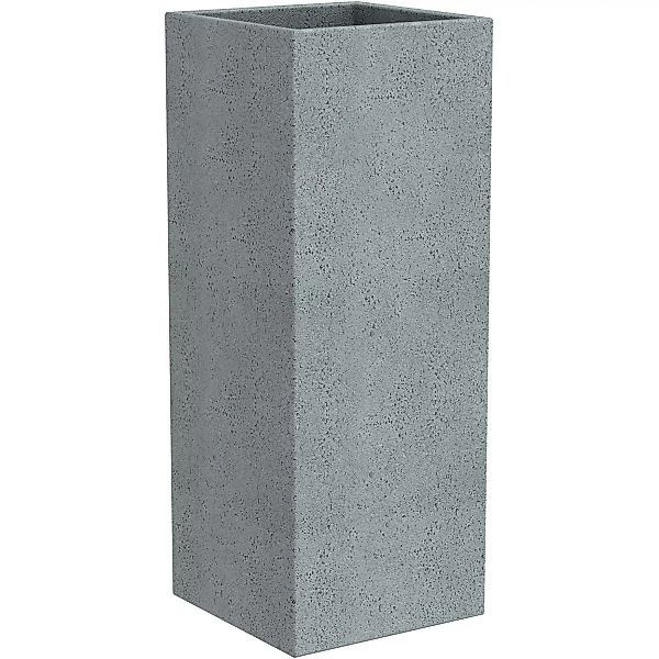 Scheurich Pflanzgefäß C-Cube High Ø 26 cm Stony Grey günstig online kaufen