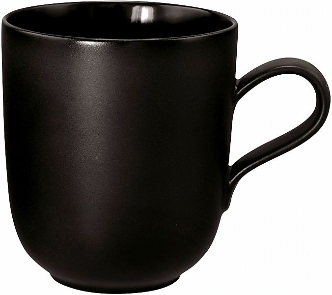 Seltmann Weiden Becher "Liberty - Velvet Black" Becher mit Henkel 0,40 l günstig online kaufen