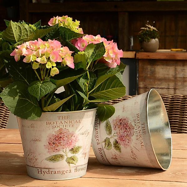 UNUS GARDEN Blumentopf Topf Zink rund günstig online kaufen