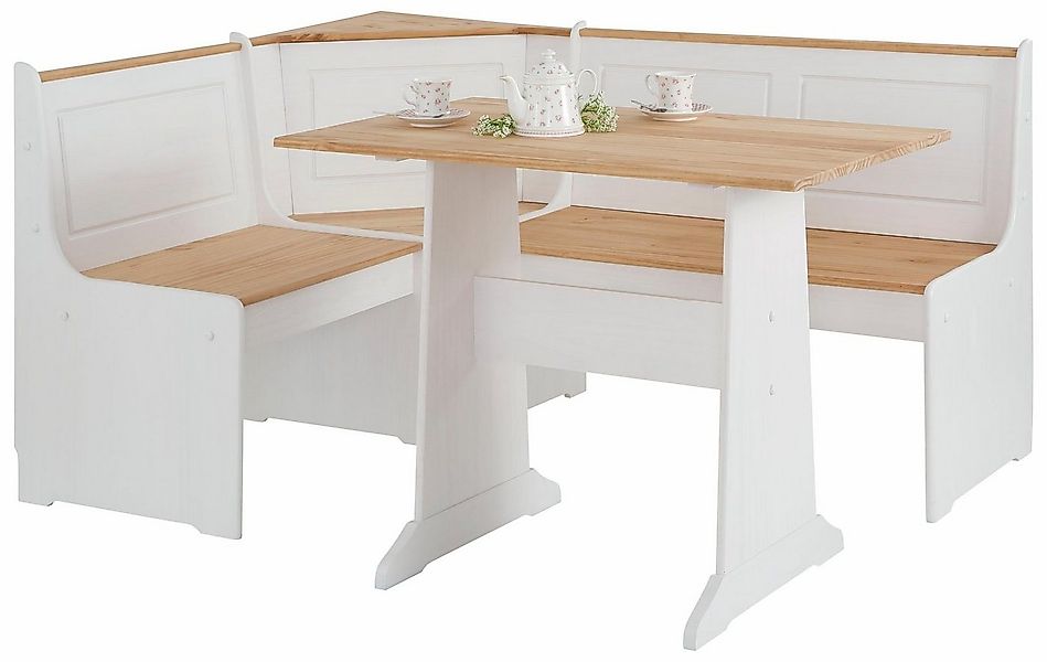 OTTO home Essgruppe Sascha, (2-tlg), mit Tisch und Truhen-Eckbank, Massivho günstig online kaufen