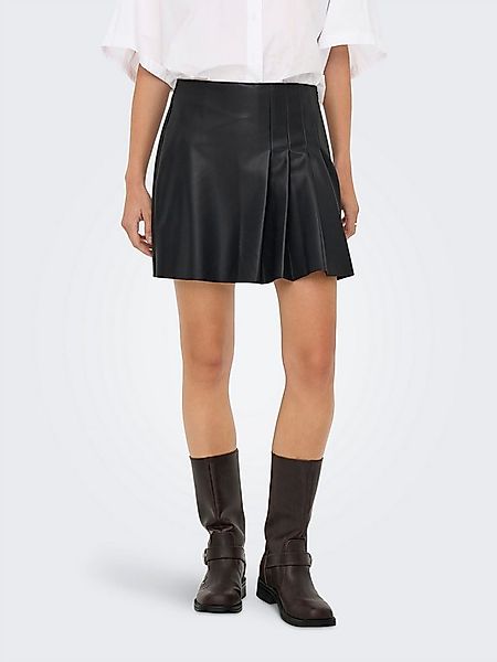 ONLY Lederimitatrock ONLARTZY LIFE HW FAUX LEA PLE SKIRT PNT günstig online kaufen