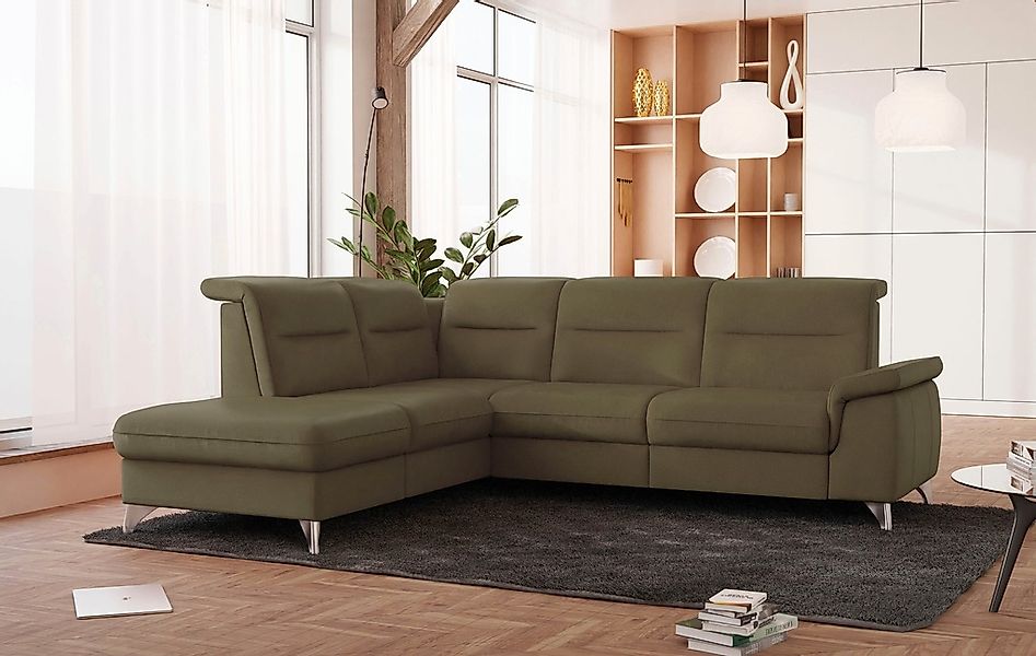 sit&more Ecksofa "Astoria L-Form", wahlweise mit motorischer Relaxfunktion günstig online kaufen