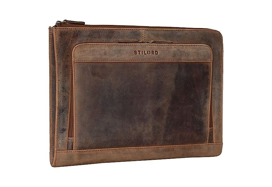 STILORD Konferenzmappe "Dillon" Leder Aktenmappe 13 Zoll günstig online kaufen